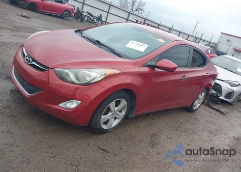2012 Hyundai Elantra Gls (Ulsan Plant) z USA, uszkodzony, nr VIN KMHDH4AE4CU467118